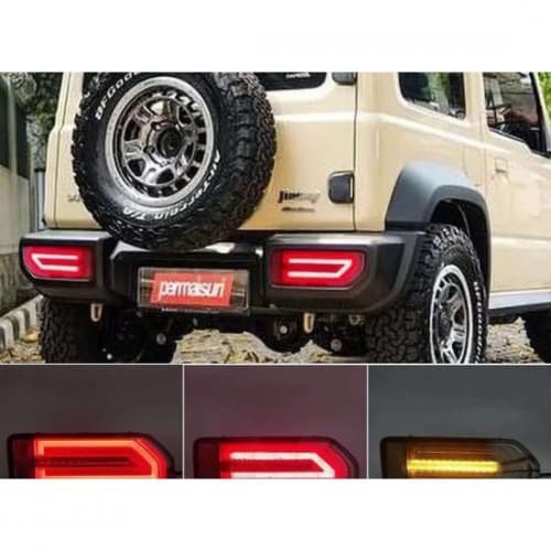 Jimny Smoked Tail Lamp – Aftermarket LED