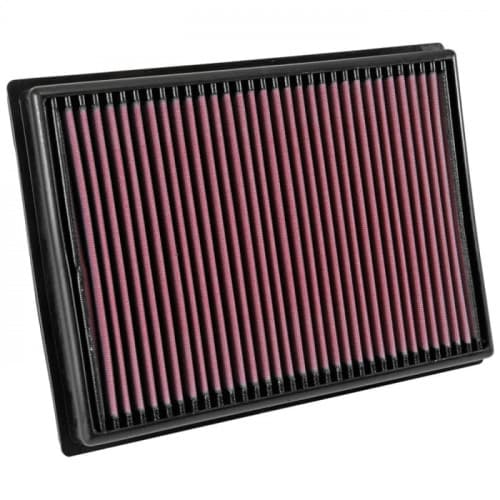 K&N 33 - 3045 High-Flow Air Filter for Innova Crysta, Fortuner (New), and Hilux 2.4/2.8 Diesel