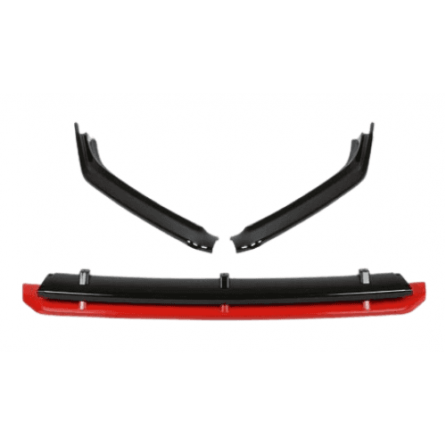POLO 4 PIECE FRONT SPLITTER WITH RED