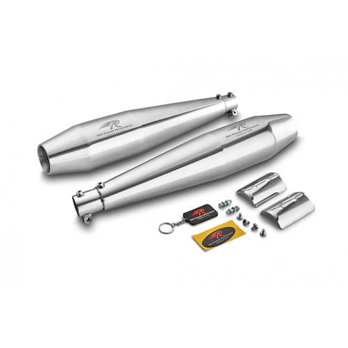 Royal Enfield Interceptor 650 Red Rooster Performance Exhaust Stellar Polish