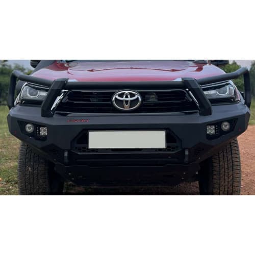 Winch Compatible XPD Mild Steel Bumper - Toyota Hilux